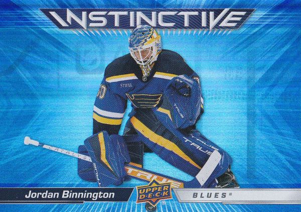 insert karta JORDAN BINNINGTON 23-24 UD Ser. 2 Instinctive číslo IN-15